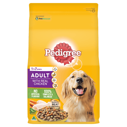 PEDIGREE® Adult Dry Dog Food With Real Chicken